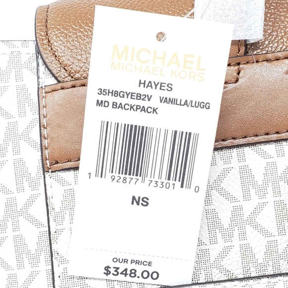 Michael Kors Hayes Medium Backpack - Picture 4 of 8